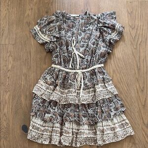 Ulla Johnson Kaitlyn Dress Nude beige size 8